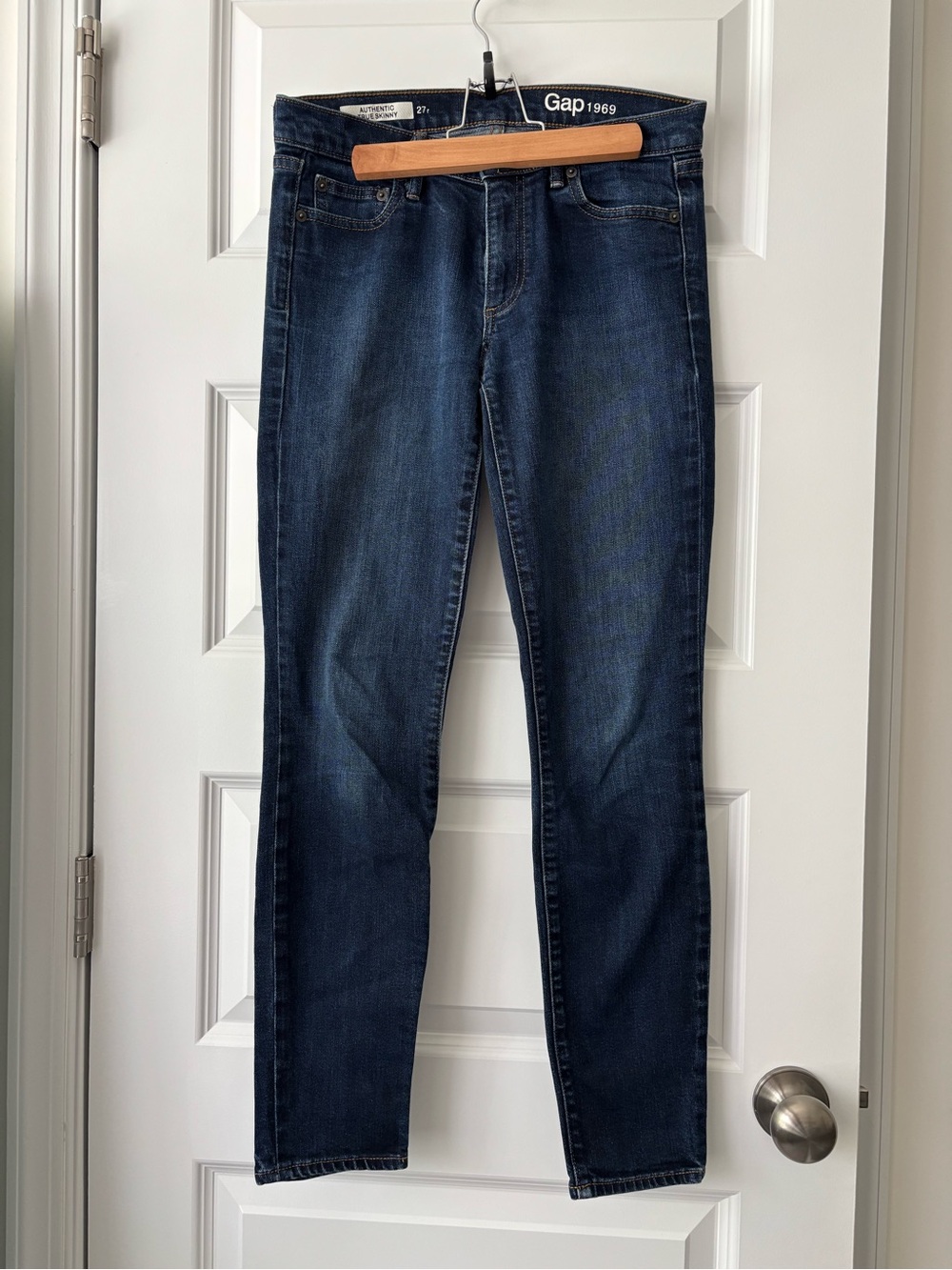 Gap Size 27 Regular True Skinny Blue Jeans